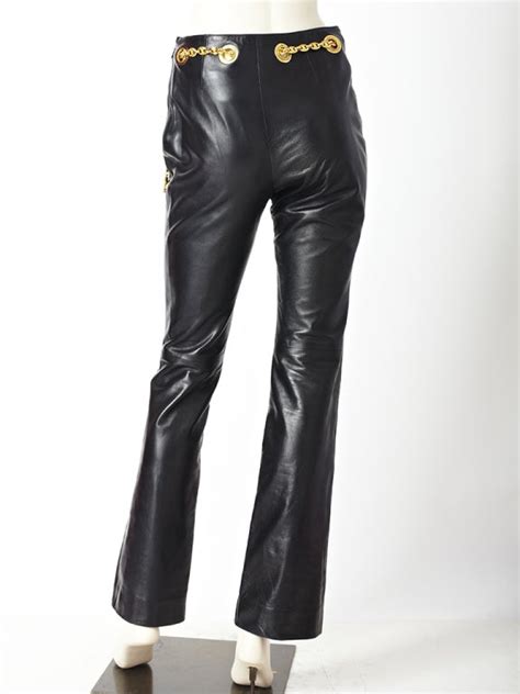 celine leather pants|Celine pants sale.